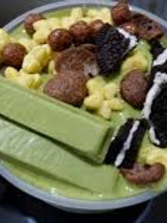 Foto resep Es kepal green tea kekinian