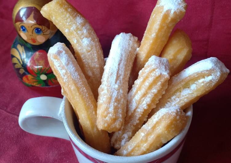 Mini Churros with doce de lece