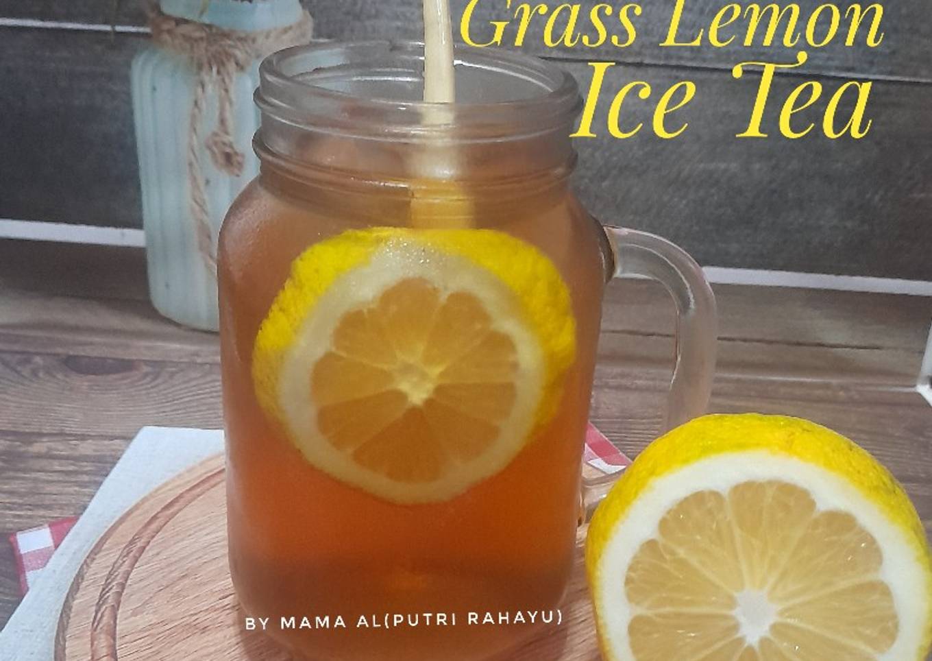 Grass Lemon Ice Tea