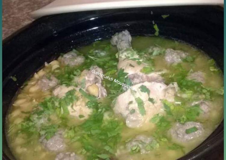 طاجين المثوم بالجاج 🍗🍗