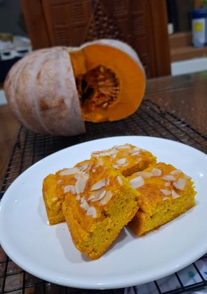 Foto resep 🎃 Bolu Labu Kuning Gluten-Free