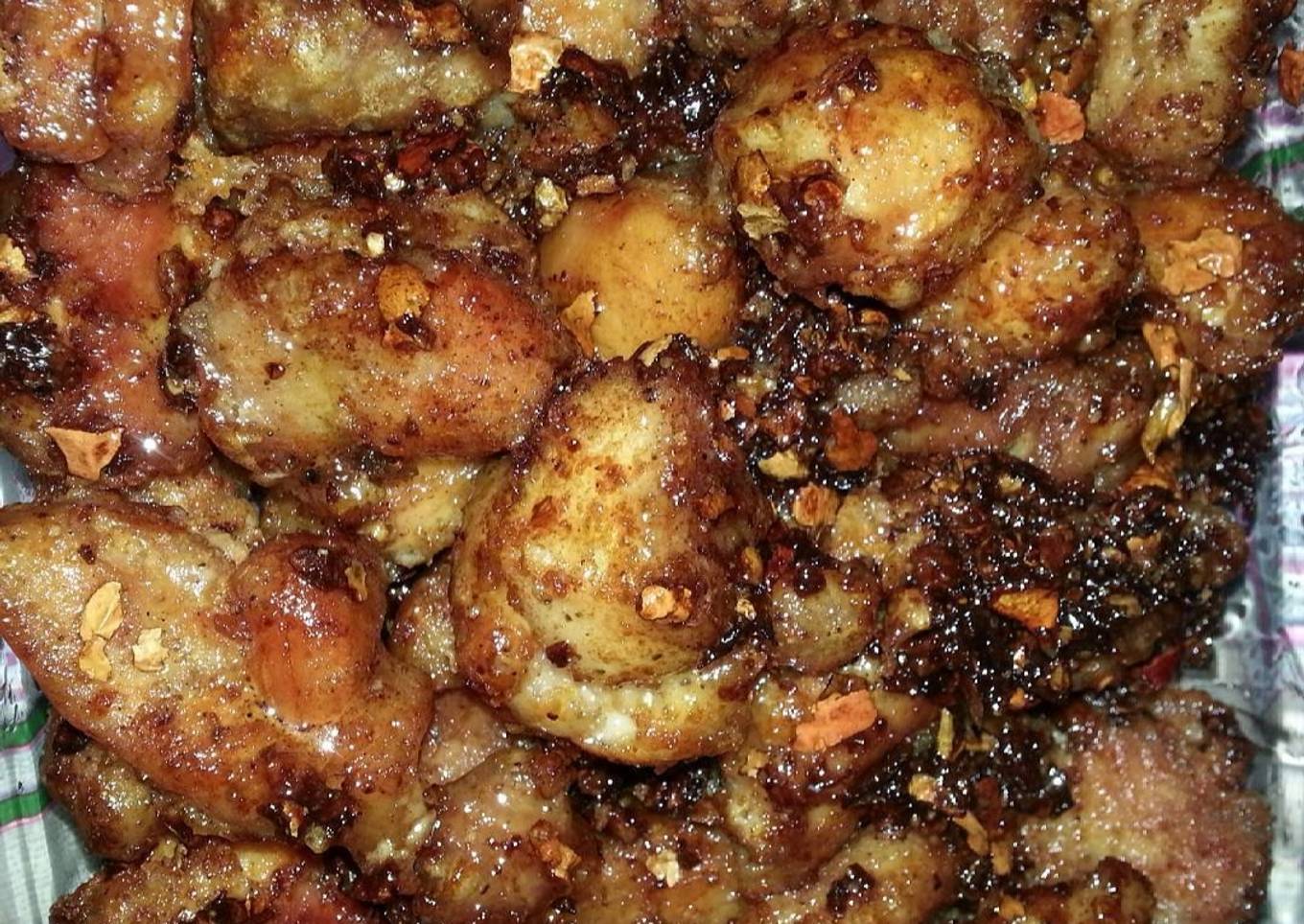 Honey fried chicken 🍗🍗
