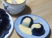Gambar fla pudding dari susu segar