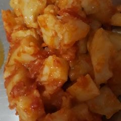 A picture of Navratre vale aloo.