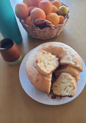 Una foto de Budín 3 Cítricos (limón, naranja y mandarina)