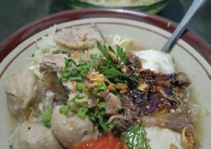 Resep Bakso Ala Rumahan (Kuah Bakso Homemade) Anti Gagal