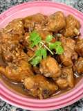 ปีกไก่ตุ๋นขิง
