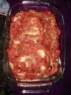 Una foto de Bacalao al horno