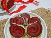 Gambar mochi gulung wijen
