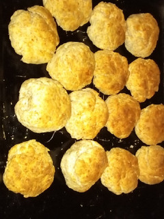 Una foto de Scones de harina orgánica e integral con queso