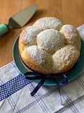 Danubio dolce con crema al limone
