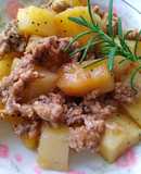 和風馬鈴薯肉末★和風美味家常菜
