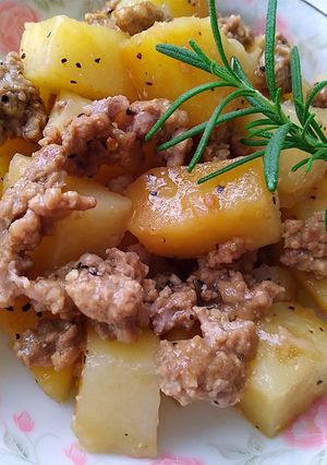 和風馬鈴薯肉末★和風美味家常菜 的食譜成品照片