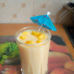 A picture of Papaya Lassi.