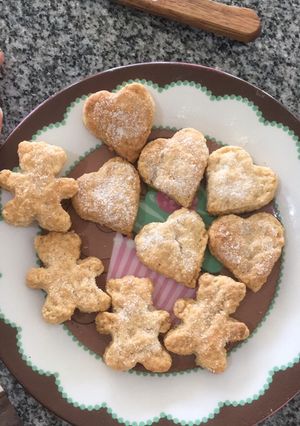 Una foto de Galletas de vainilla veganas