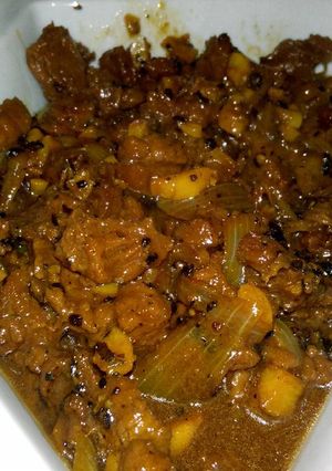 Foto resep Beef black pepper
