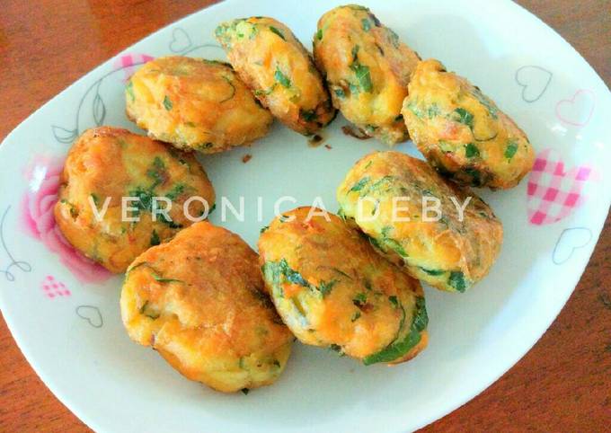 Resep Perkedel Sayur Bayam Oleh Veronicas Kitchen Cookpad