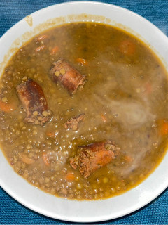 Una foto de Lentejas con chorizo