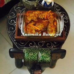 Rohu Fish Curry in the ‘Burnt Chilli Gravy’ : Lonka-PoDa Rui A picture of Rohu Fish Curry in the ‘Burnt Chilli Gravy’ : Lonka-PoDa Rui.