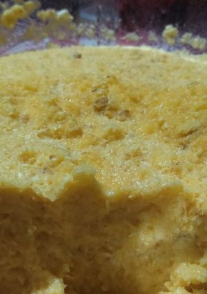 Una foto de Flan de coco