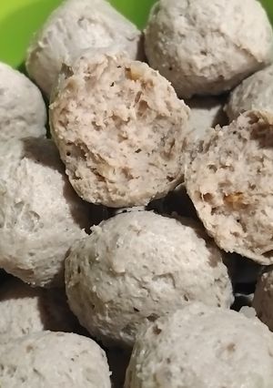 Foto resep Pentol Bakso Daging Sapi (tanpa tepung) -345-