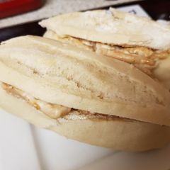 A picture of My Garlic Chicken Mayonaise Baguette 😁.