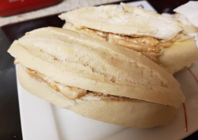 My Garlic Chicken Mayonaise Baguette �?