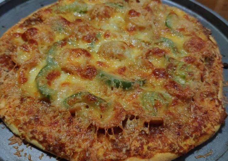 Resep Pizza oven mantul Anti Gagal