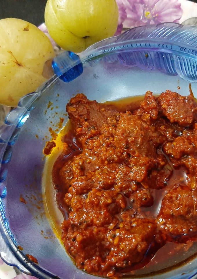 आंवला आचार (amla achar recipe in Hindi) रेसिपी मुख्य फोटो