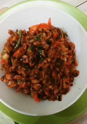 Foto resep Tumis kerang Dara kupas simpel