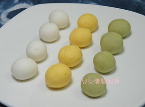 自製手工小湯圓 的食譜成品照片