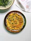 Omelet Bayam Keju