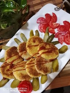 عکسی از دستور ناگت مرغ
