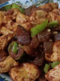 Foto resep Kikil tahu cabe hijau