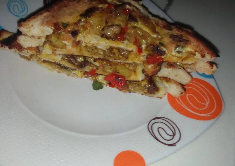 Recipe: Delicious Bread Pizza This is Secret Recipe  From Best My Grandma's Recipe !!