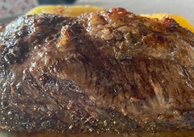 Carne al horno con papel aluminio Receta de Nicole Moller /  @chefnicolemoller- Cookpad