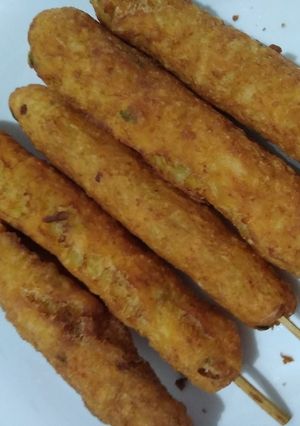 Foto resep Stik sempol nasi sisa