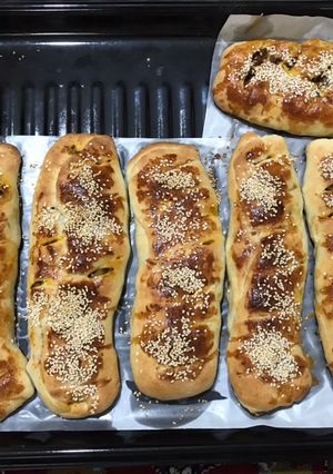عکسی از دستور ساندویچ با مخلفات گوشتی