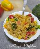 Brown Rice Stir-fry With Vegetables