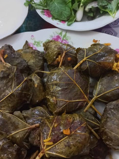 عکسی از دستور دلمه برگ مو
