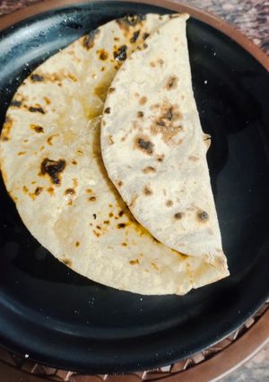A picture of Simple Roti.