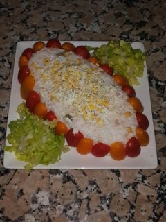 صورة لوصفة سلطة الرز بطوماط سوريز