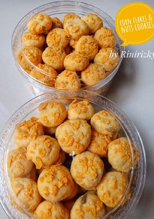 Foto resep Corn Flakes & nuts Cookies