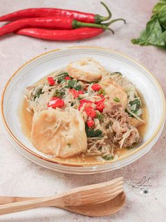 Foto resep Tofu enoki cabe pedas