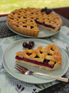 Cseresznyés pite 🍒 gluténmentes/tejmentes recept fotója