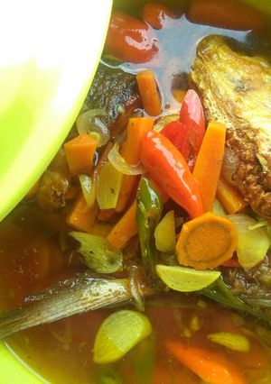 Foto resep Acar Ikan Bandeng Segar