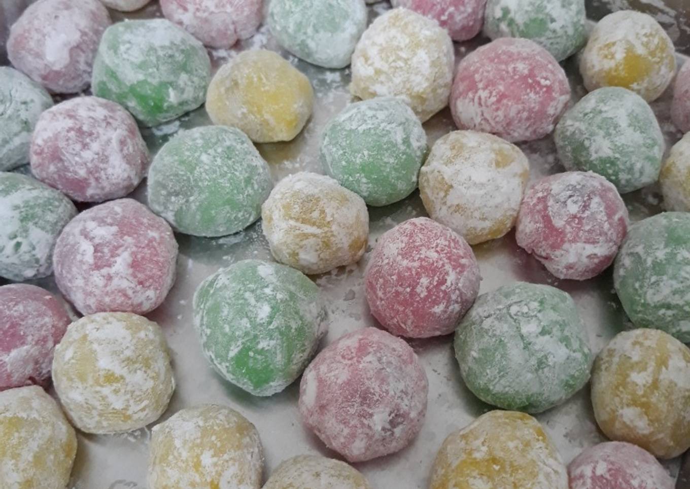 Resep Mochi isi Kacang Aroma Jahe