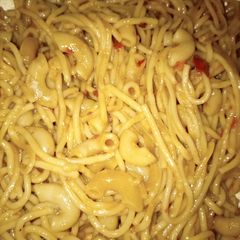 Pasta jollof A picture of Pasta jollof.