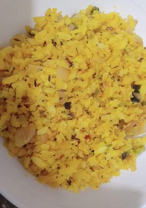 A picture of Poha.