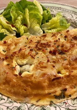 Une photo de Omelette aux pommes de terre